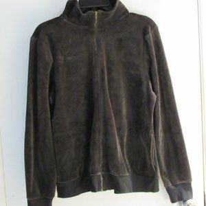 Hanes Velour Jacket Size Large